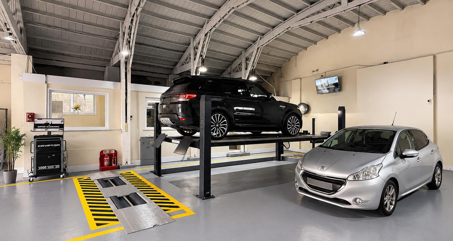 Prince Auto Centre MOT workshop in Newport